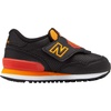 New Balance Kids’ 515 V1 Lace-up Sneaker(Black/Marigold/Coral Glow)