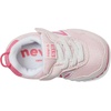 New Balance Kid’s 515 V1 NEW-B Hook & Loop Sneaker, Rose Sugar/Dragon Berry, 2 M Infant