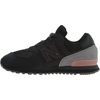 New Balance Kid’s 574 V1 Classic Lace-Up Sneaker (Big Kid)(Black)