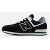 New Balance Kid’s 574 V1 Classic Lace-Up Sneaker (Big Kid)(Black/Mercury/Vintage Teal)