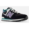 New Balance Kid’s 574 V1 Classic Lace-Up Sneaker (Big Kid)(Black/Mercury/Vintage Teal)