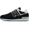 New Balance Kid’s 574 V1 Classic Lace-Up Sneaker (Big Kid)(Black/White)