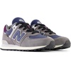 New Balance Kid’s 574 V1 Classic Lace-Up Sneaker (Big Kid)(Castlerock/Nb Navy)