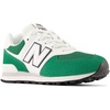 New Balance Kid’s 574 V1 Classic Lace-Up Sneaker (Big Kid)(Classic Pine/White/Black)