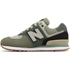 New Balance Kid’s 574 V1 Classic Lace-Up Sneaker (Big Kid)(Faded Rosin/Black)