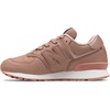 New Balance Kid’s 574 V1 Classic Lace-Up Sneaker (Big Kid)(Gold/Gold)