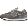 New Balance Kid’s 574 V1 Classic Lace-Up Sneaker (Big Kid)(Grey/Grey)