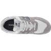 New Balance Kid’s 574 V1 Classic Lace-Up Sneaker (Big Kid)(Grey/Navy)