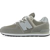 New Balance Kid’s 574 V1 Classic Lace-Up Sneaker (Big Kid)(Grey/White)