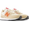 New Balance Kid’s 574 V1 Classic Lace-Up Sneaker (Big Kid)(Incense/Poppy)