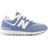 New Balance Kid’s 574 V1 Classic Lace-Up Sneaker (Big Kid)(Mercury Blue/White)