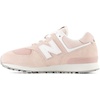 New Balance Kid’s 574 V1 Classic Lace-Up Sneaker (Big Kid)(Quartz Pink/White)