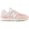 New Balance Kid’s 574 V1 Classic Lace-Up Sneaker (Big Kid)(Quartz Pink/White)