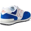 New Balance Kid’s 574 V1 Classic Lace-Up Sneaker (Big Kid)(Team Royal/White/True Red)