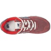 New Balance Kid’s 574 V1 Classic Lace-Up Sneaker (Big Kid)(Washed Burgundy/Nb Navy)