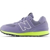 New Balance Kids’ 574 V1 Lace-Up Sneakers | Casual Shoes(Astral Purple/Clear Yellow)