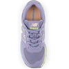 New Balance Kids’ 574 V1 Lace-Up Sneakers | Casual Shoes(Astral Purple/Clear Yellow)