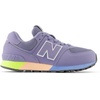 New Balance Kids’ 574 V1 Lace-Up Sneakers | Casual Shoes(Astral Purple/Clear Yellow)
