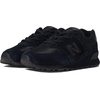 New Balance Kids’ 574 V1 Lace-Up Sneakers | Casual Shoes(Black/Black)