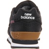 New Balance Kids’ 574 V1 Lace-Up Sneakers | Casual Shoes(Black/Brown)