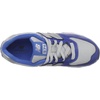 New Balance Kids’ 574 V1 Lace-Up Sneakers | Casual Shoes(Black/Royal Blue)