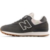 New Balance Kids’ 574 V1 Lace-Up Sneakers | Casual Shoes(Blacktop/Sea Salt)
