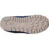 New Balance Kids’ 574 V1 Lace-Up Sneakers | Casual Shoes(Blue/Orange/Grey)