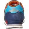 New Balance Kids’ 574 V1 Lace-Up Sneakers | Casual Shoes(Blue/Orange/Grey)