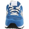 New Balance Kids’ 574 V1 Lace-Up Sneakers | Casual Shoes(Blue/Silver)