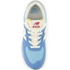 New Balance Kids’ 574 V1 Lace-Up Sneakers | Casual Shoes(Blue/White)