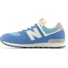 New Balance Kids’ 574 V1 Lace-Up Sneakers | Casual Shoes(Blue/White)
