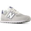 New Balance Kids’ 574 V1 Lace-Up Sneakers | Casual Shoes(Brighton Grey/Nb Navy)