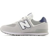 New Balance Kids’ 574 V1 Lace-Up Sneakers | Casual Shoes(Brighton Grey/Nb Navy)