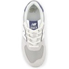 New Balance Kids’ 574 V1 Lace-Up Sneakers | Casual Shoes(Brighton Grey/Nb Navy)
