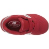 New Balance Kids’ 574 V1 Lace-Up Sneakers | Casual Shoes(Chinese Red/White)