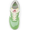 New Balance Kids’ 574 V1 Lace-Up Sneakers | Casual Shoes(Chive/White)