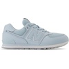 New Balance Kids’ 574 V1 Lace-Up Sneakers | Casual Shoes(Frosted Glass/Silver Metalic)