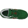 New Balance Kids’ 574 V1 Lace-Up Sneakers | Casual Shoes(Green/Brown)