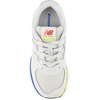 New Balance Kids’ 574 V1 Lace-Up Sneakers | Casual Shoes(Grey Matter/Lemon Zest)