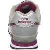 New Balance Kids’ 574 V1 Lace-Up Sneakers | Casual Shoes(Grey/Maroon)