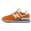 New Balance Kids’ 574 V1 Lace-Up Sneakers | Casual Shoes(Infield Clay/Sea Stone)