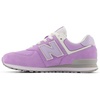 New Balance Kids’ 574 V1 Lace-Up Sneakers | Casual Shoes(Lilac Glo/Bright Lavender)