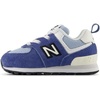 New Balance Kids’ 574 V1 Lace-Up Sneakers | Casual Shoes(Magic Blue/Oxford Blue)