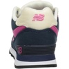New Balance Kids’ 574 V1 Lace-Up Sneakers | Casual Shoes(Navy/Pink)
