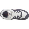 New Balance Kids’ 574 V1 Lace-Up Sneakers | Casual Shoes(Navy/Red)