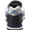 New Balance Kids’ 574 V1 Lace-Up Sneakers | Casual Shoes(Navy/Royal Blue)