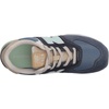 New Balance Kids’ 574 V1 Lace-Up Sneakers | Casual Shoes(Navy/Vintage Indigo)
