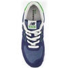 New Balance Kids’ 574 V1 Lace-Up Sneakers | Casual Shoes(Nb Navy/Alpine Green)