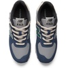 New Balance Kids’ 574 V1 Lace-Up Sneakers | Casual Shoes(Nb Navy/Slate Gray)