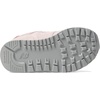 New Balance Kids’ 574 V1 Lace-Up Sneakers | Casual Shoes(Pink Haze/White)